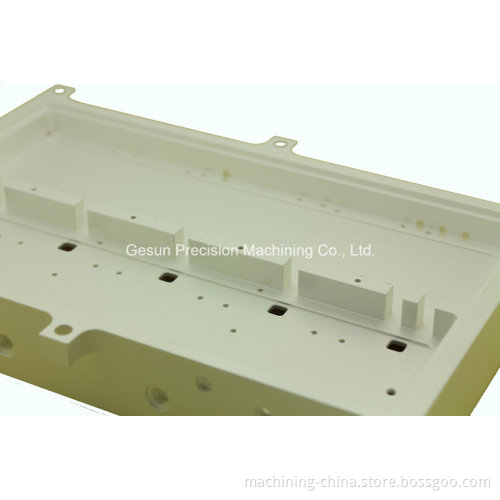 CNC Machining Part Made of 60mo40cu with Silver Plating